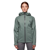 Black Diamond 02. WOMENS APPAREL - WOMENS JACKETS - WOMENS JACKETS RAIN Women's Stormline Stretch Rain Shell LAUREL