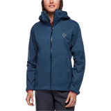 Black Diamond 02. WOMENS APPAREL - WOMENS JACKETS - WOMENS JACKETS RAIN Women's Stormline Stretch Rain Shell CHERRY