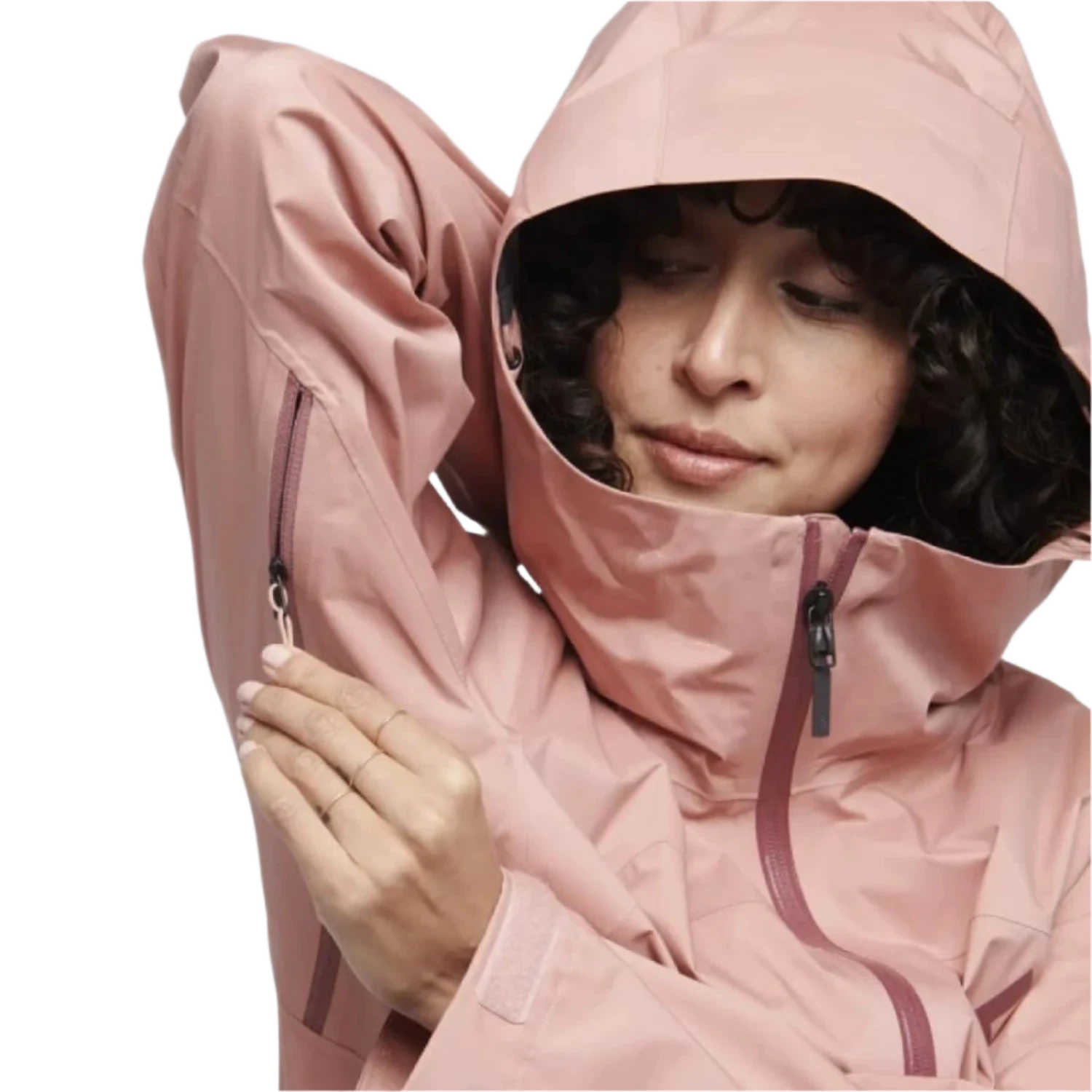 Black Diamond 02. WOMENS APPAREL - WOMENS JACKETS - WOMENS JACKETS RAIN Women's Stormline Stretch Rain Shell PINK