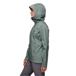 Black Diamond 02. WOMENS APPAREL - WOMENS JACKETS - WOMENS JACKETS RAIN Women's Stormline Stretch Rain Shell LAUREL