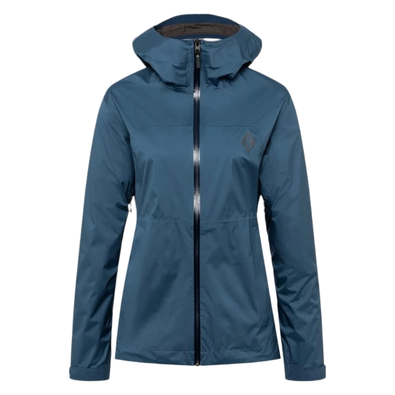 Black Diamond 02. WOMENS APPAREL - WOMENS JACKETS - WOMENS JACKETS RAIN Women's Stormline Stretch Rain Shell INK BLUE