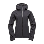 Black Diamond 02. WOMENS APPAREL - WOMENS JACKETS - WOMENS JACKETS RAIN Women's Stormline Stretch Rain Shell BLACK