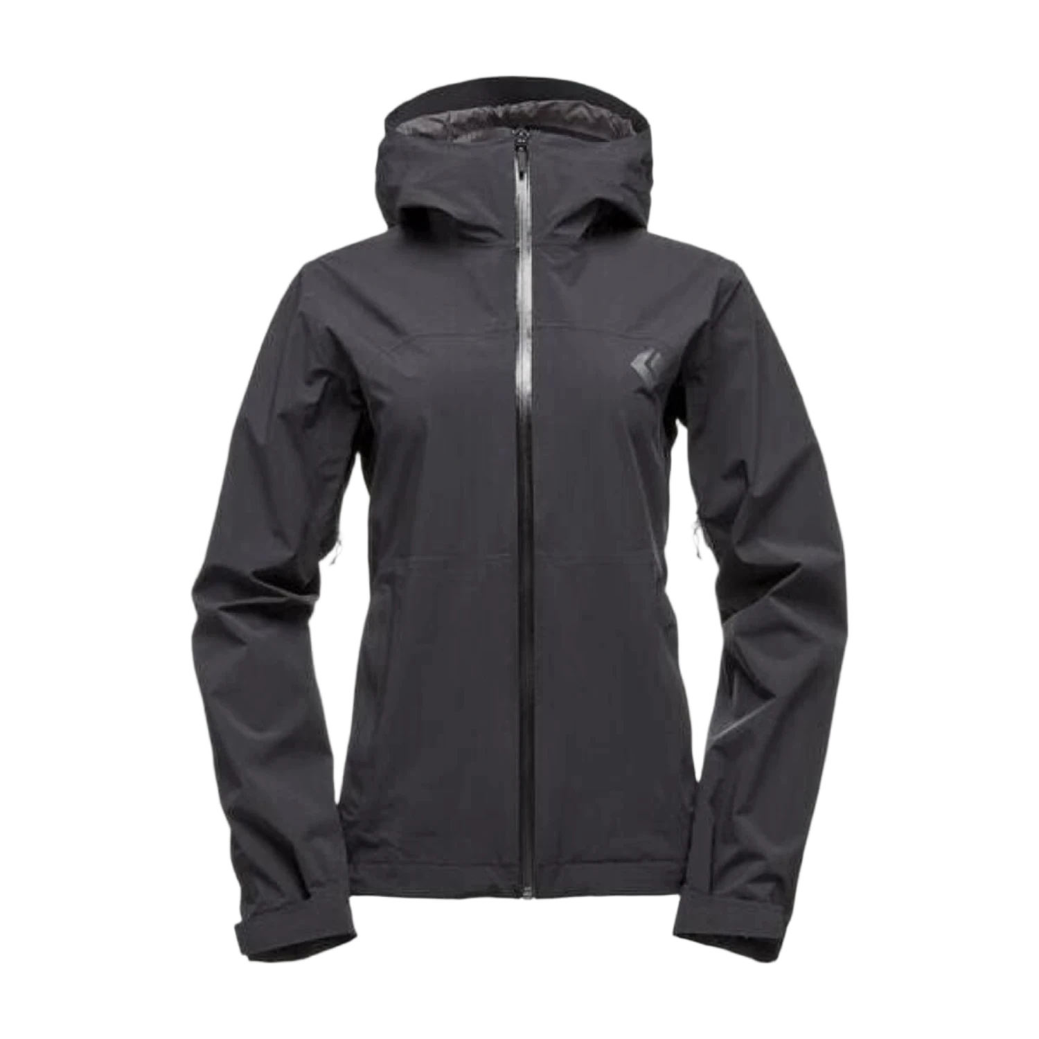 Black Diamond 02. WOMENS APPAREL - WOMENS JACKETS - WOMENS JACKETS RAIN Women's Stormline Stretch Rain Shell BLACK