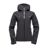 Black Diamond 02. WOMENS APPAREL - WOMENS JACKETS - WOMENS JACKETS RAIN Women's Stormline Stretch Rain Shell BLACK