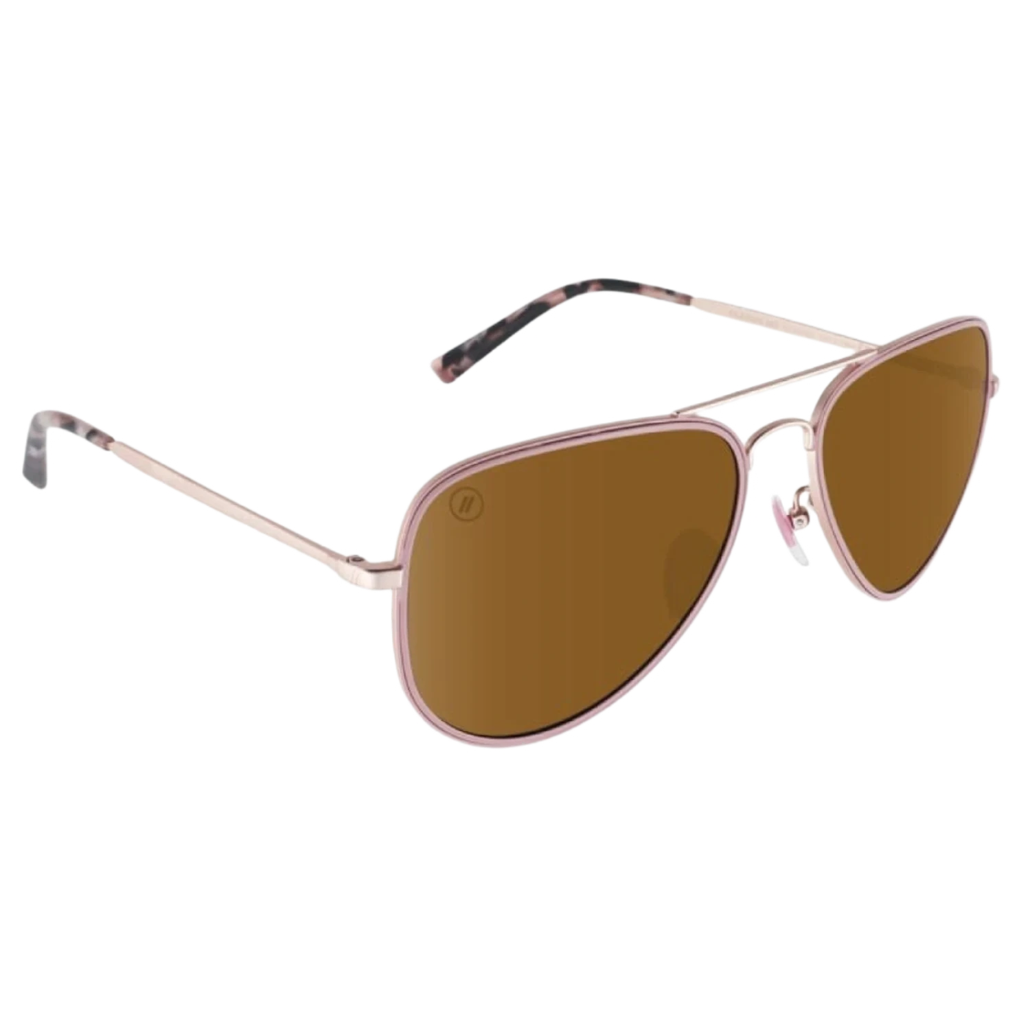 Blenders 07. EYEWEAR - SUNGLASSES - SUNGLASSES A Series CLASSIC MO ROSE GOLD AMBER