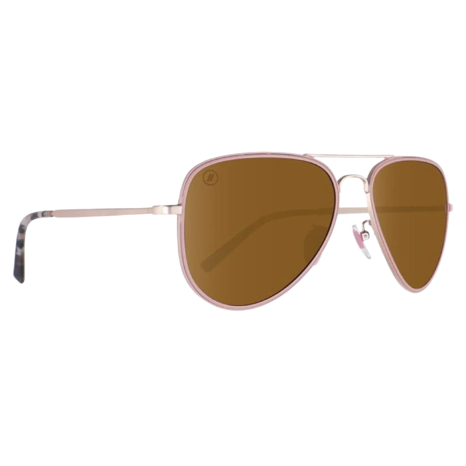 Blenders 07. EYEWEAR - SUNGLASSES - SUNGLASSES A Series CLASSIC MO ROSE GOLD AMBER