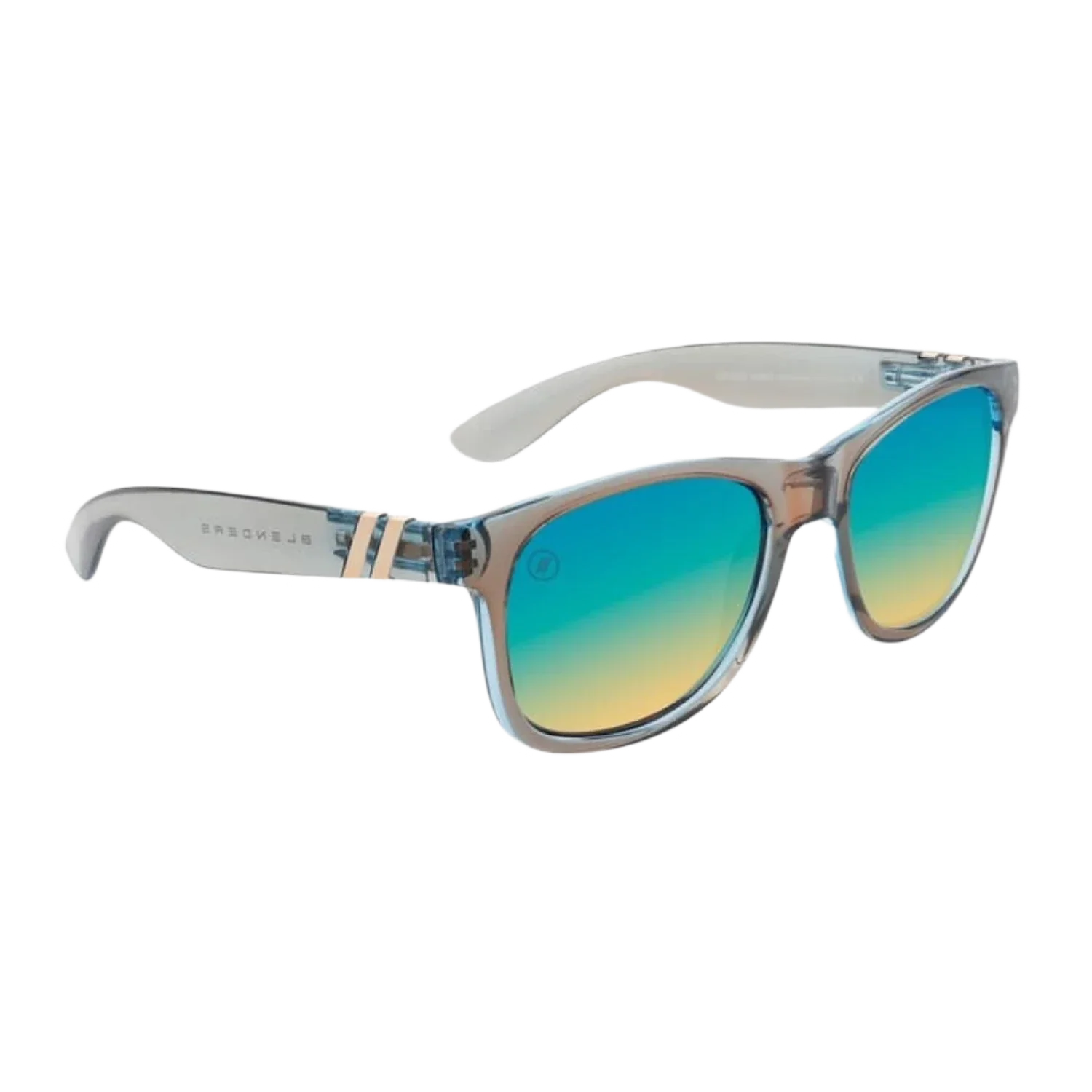 Blenders 07. EYEWEAR - SUNGLASSES - SUNGLASSES M Class X2 CROSS WIND BROWN AQUA CHAMPAGNE