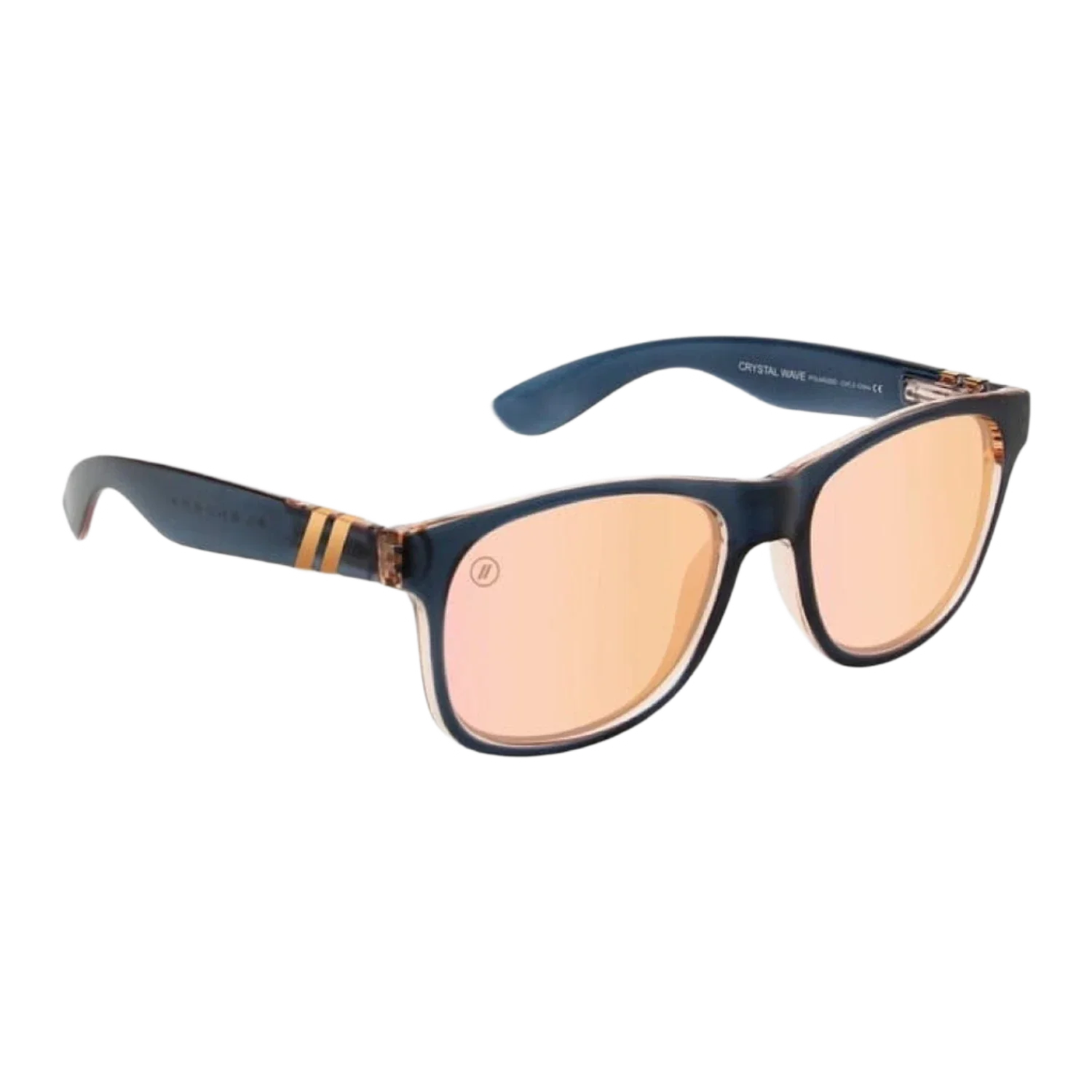 Blenders 07. EYEWEAR - SUNGLASSES - SUNGLASSES M Class X2 CRYSTAL WAVE MATTE NAVY CHAMPAGNE