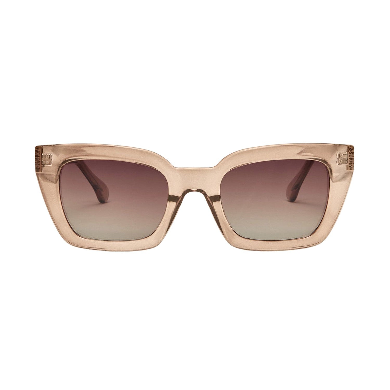 Z Supply 07. EYEWEAR - SUNGLASSES - SUNGLASSES Women's Hideaway SWG SWEET TEA - GRADIENT POLARIZED OS