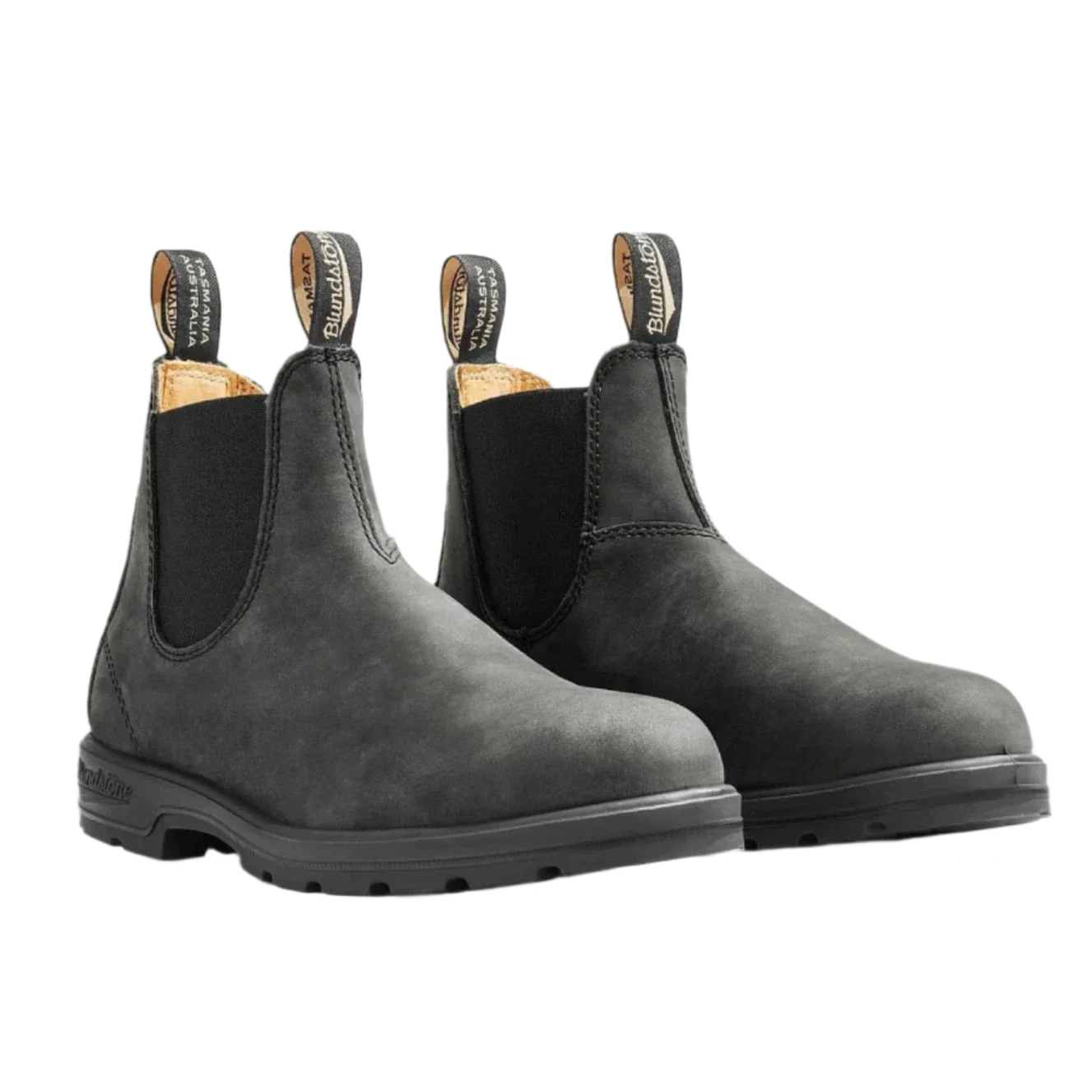 Blundstone WOMENS FOOTWEAR - WOMENS BOOTS - WOMENS BOOTS CASUAL #587 RUSTIC BLK