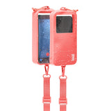 Booe 12. HARDGOODS - CAMP|HIKE|TRAVEL - STUFF SACKS|DRY BAGS Waterproof Phone Case CORAL PINK