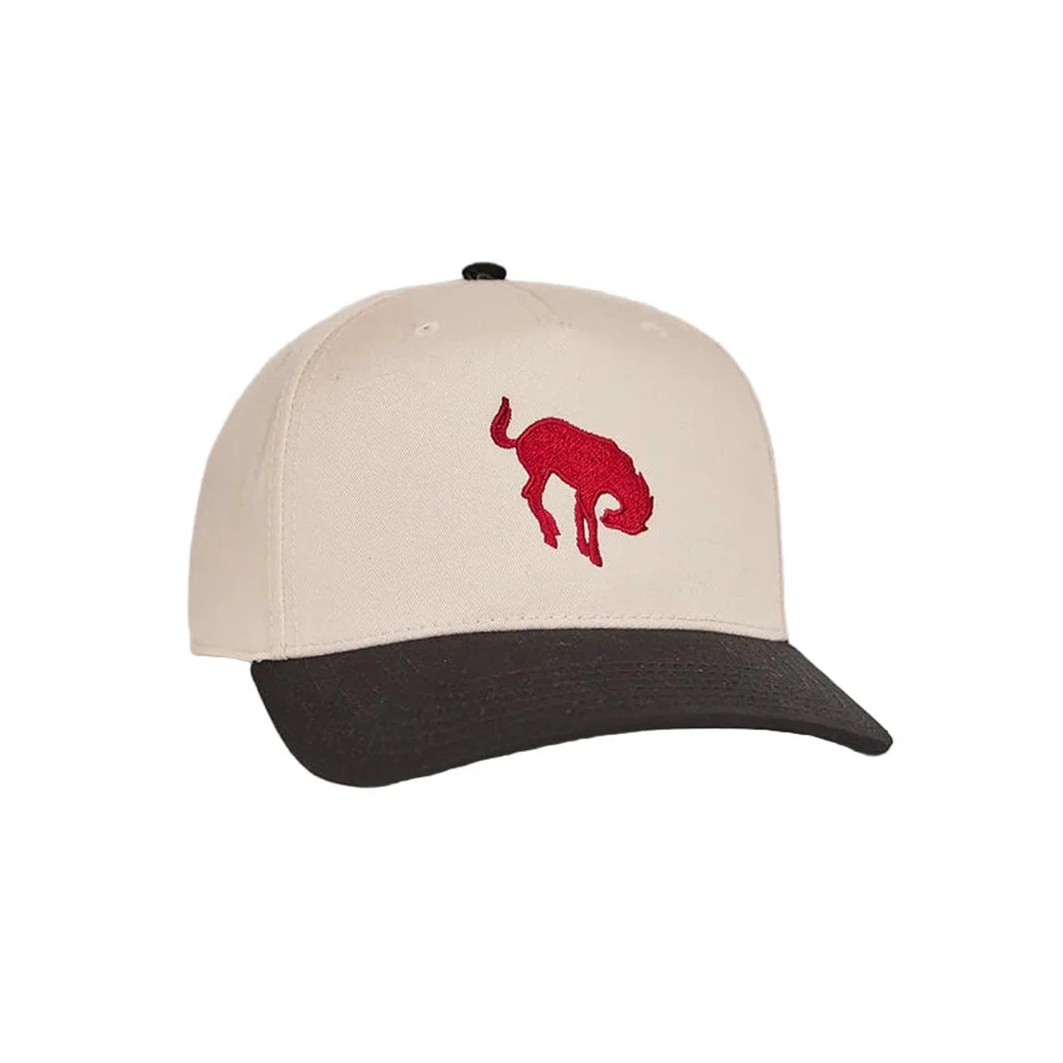 DARLIN' 11. HATS - HATS BILLED - HATS BILLED Women's Buckin' Bronc Snapback BLACK|CREAM OS