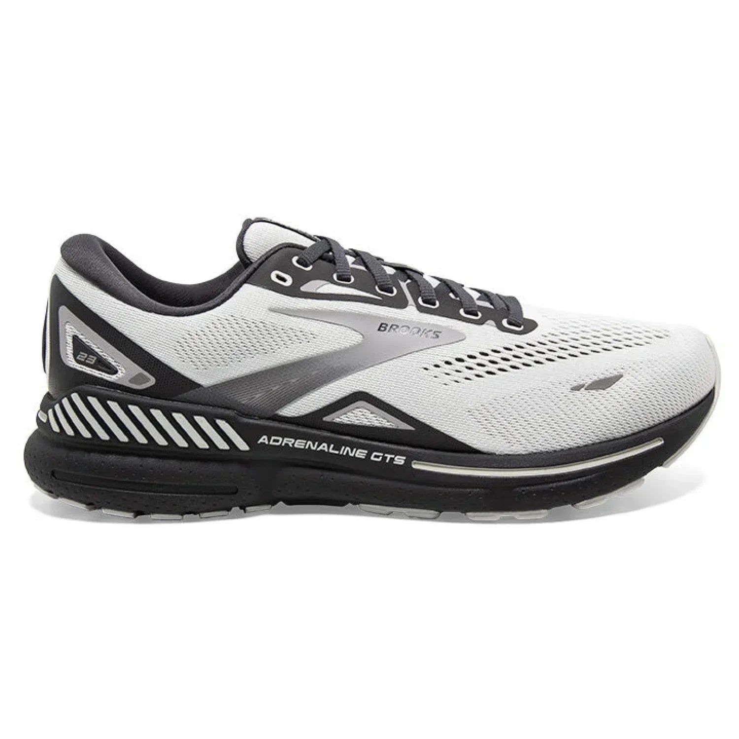 Brooks Running 04. MENS FOOTWEAR - MENS SHOES - MENS SHOES RUNNING Men's Adrenaline GTS 23 OYSTER|EBONY|ALLOY