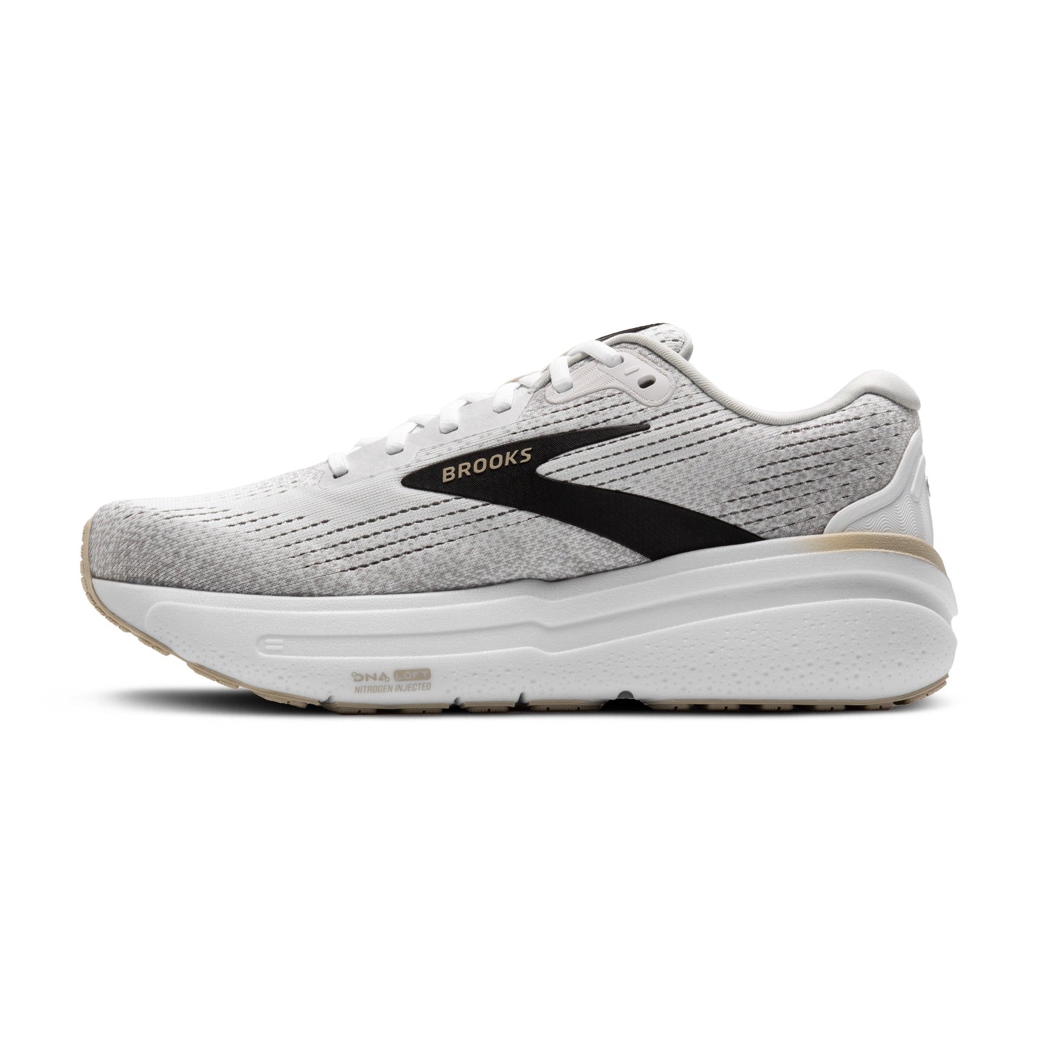 Brooks Running 04. MENS FOOTWEAR - MENS SHOES - MENS SHOES RUNNING Men's Ghost Max 2 WHITE|PELICAN|OYSTER