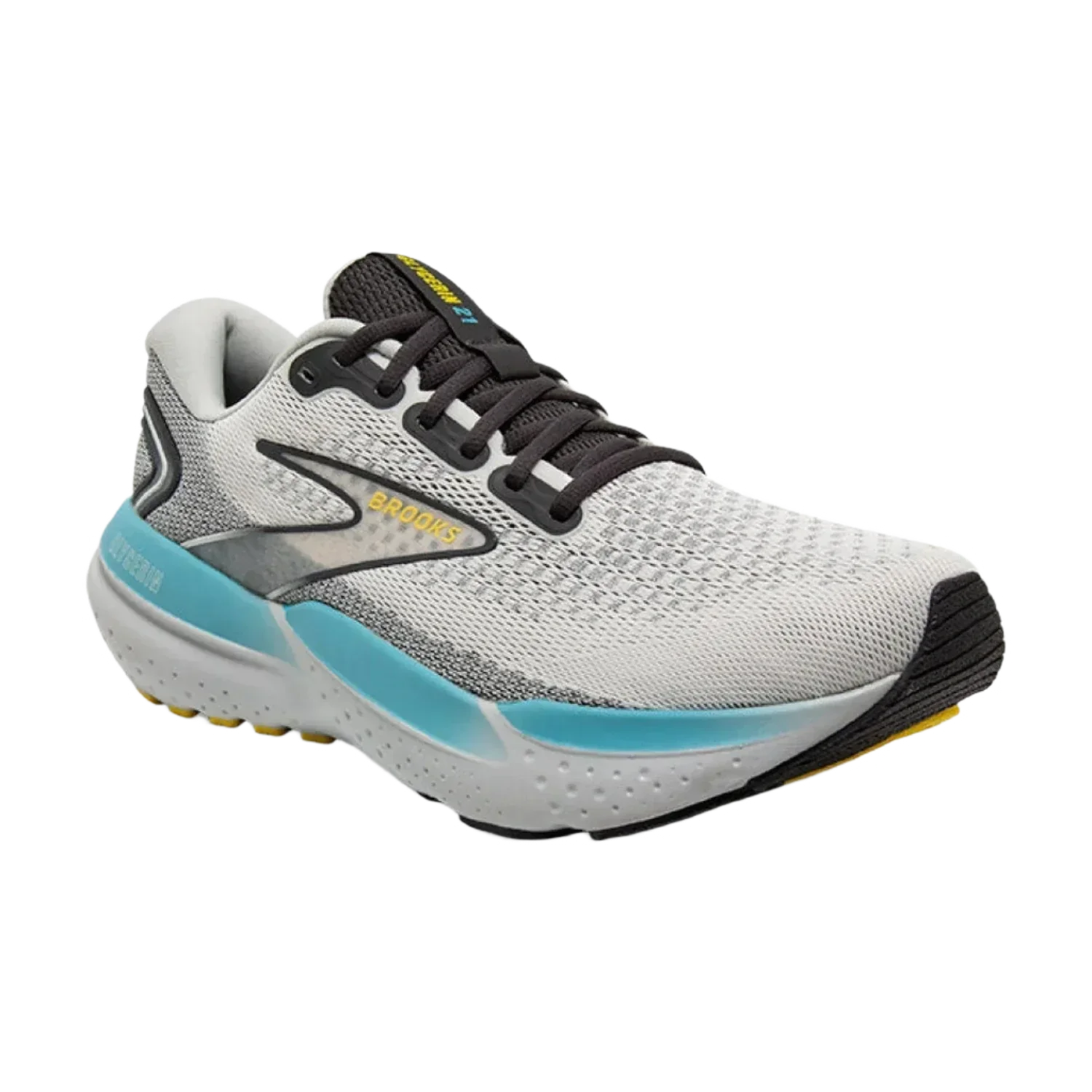 Brooks Running 04. MENS FOOTWEAR - MENS SHOES - MENS SHOES RUNNING Men's Glycerin 21 COCONUT|FORGED IRON|YELLOW