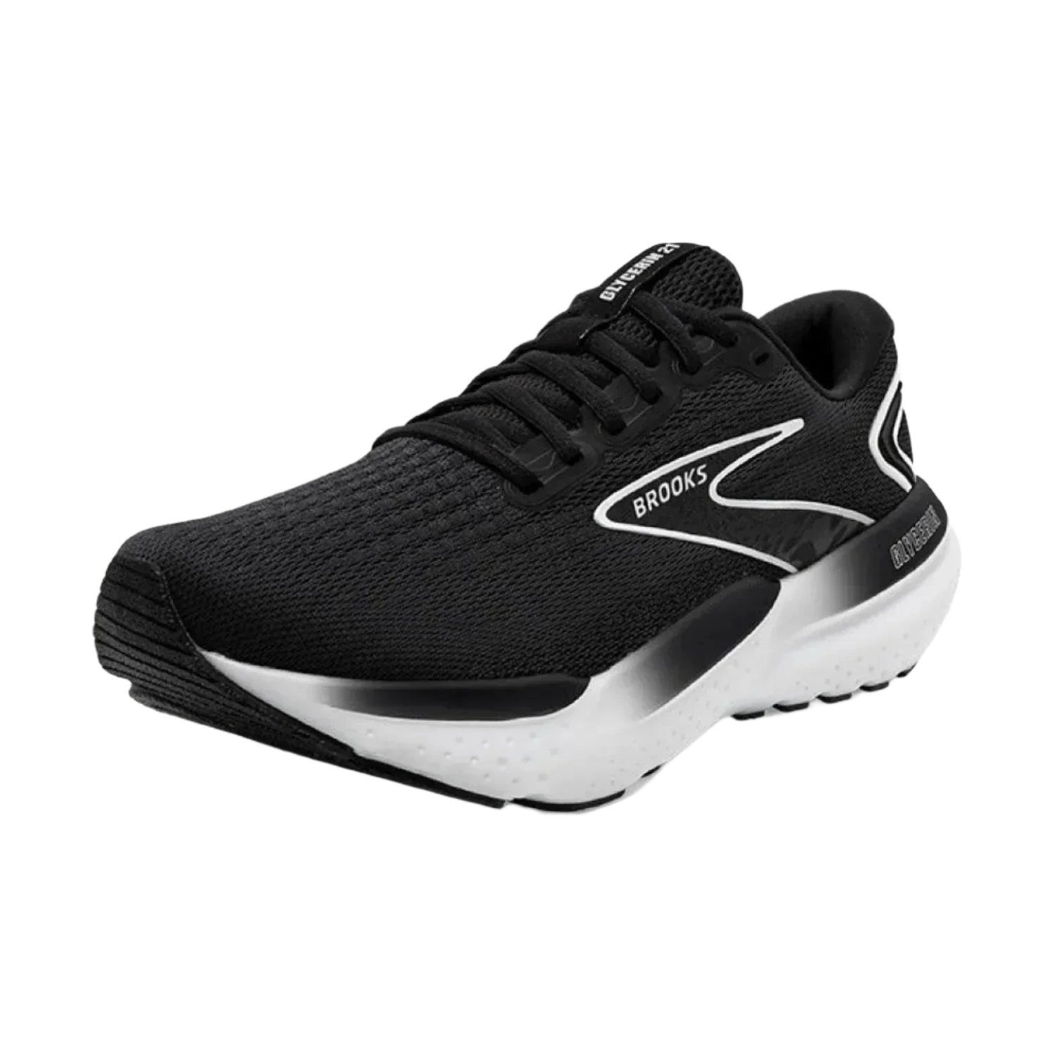 Brooks Running 04. MENS FOOTWEAR - MENS SHOES - MENS SHOES RUNNING Men's Glycerin 21 BLACK|GREY|WHITE