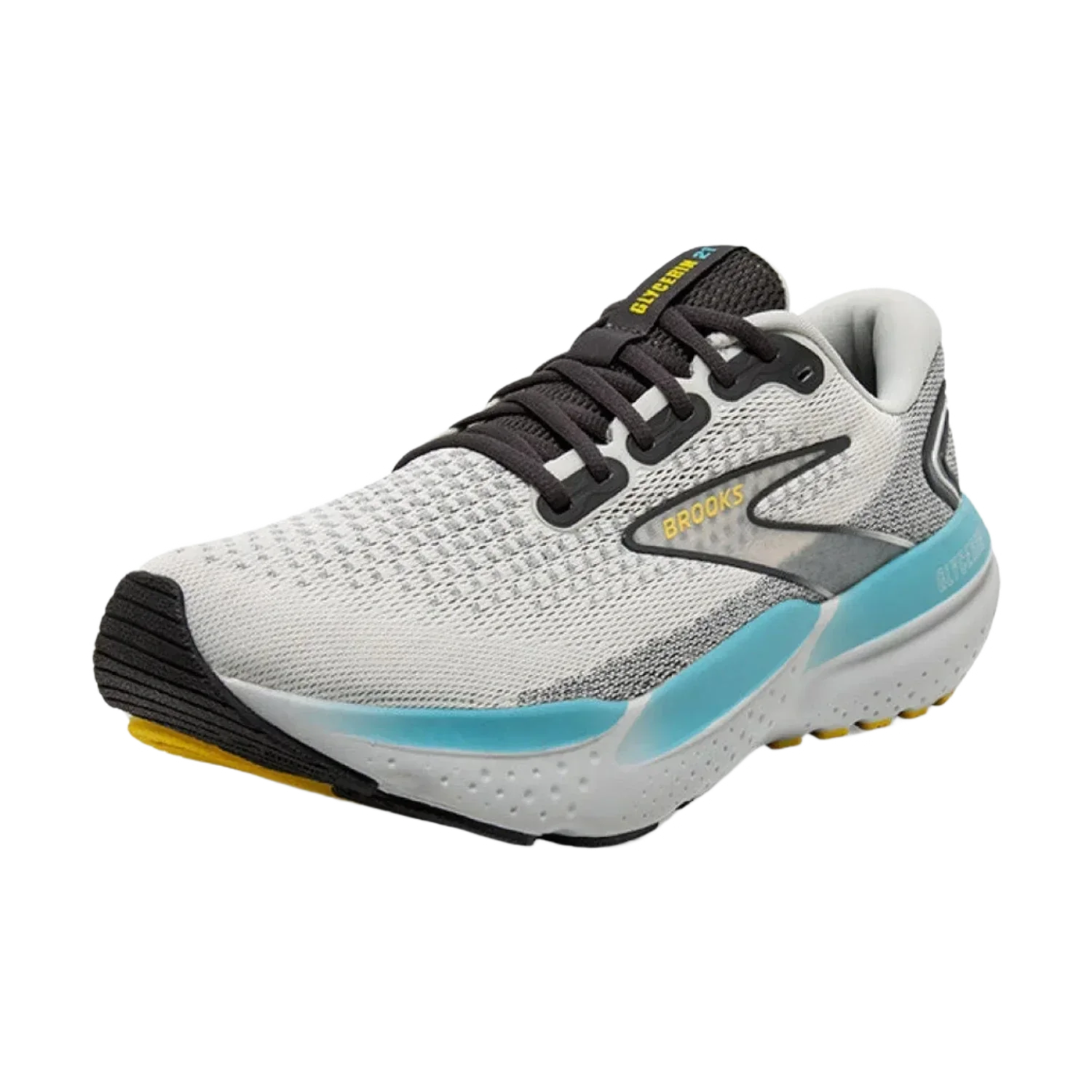 Brooks Running MENS FOOTWEAR - MENS SHOES - MENS SHOES RUNNING Men's Glycerin 21 COCONUT|FORGED IRON|YELLOW