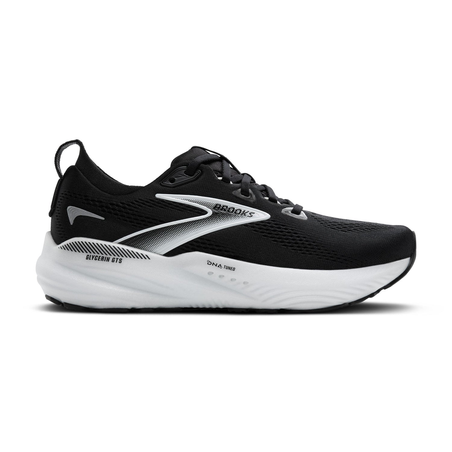 Brooks Running 04. MENS FOOTWEAR - MENS SHOES - MENS SHOES RUNNING Men's Glycerin GTS 22 BLACK|GREY|WHITE