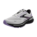 Brooks Running 05. WOMENS FOOTWEAR - WOMENS SHOES - WOMENS SHOES RUNNING Women's Adrenaline GTS 23 GREY|BLACK|PURPLE