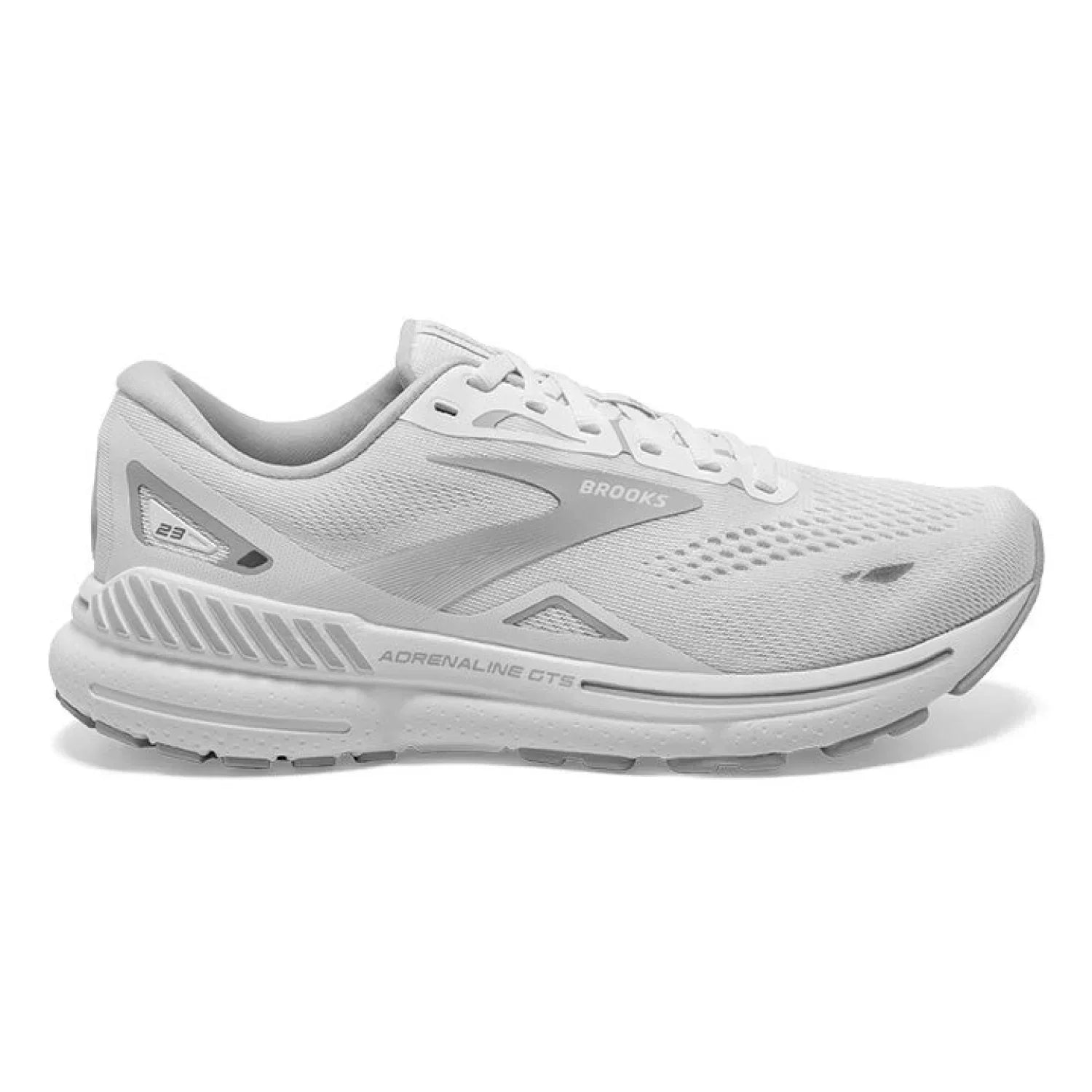 Brooks Running 05. WOMENS FOOTWEAR - WOMENS SHOES - WOMENS SHOES RUNNING Women's Adrenaline GTS 23 WHITE|OYSTER|SILVER