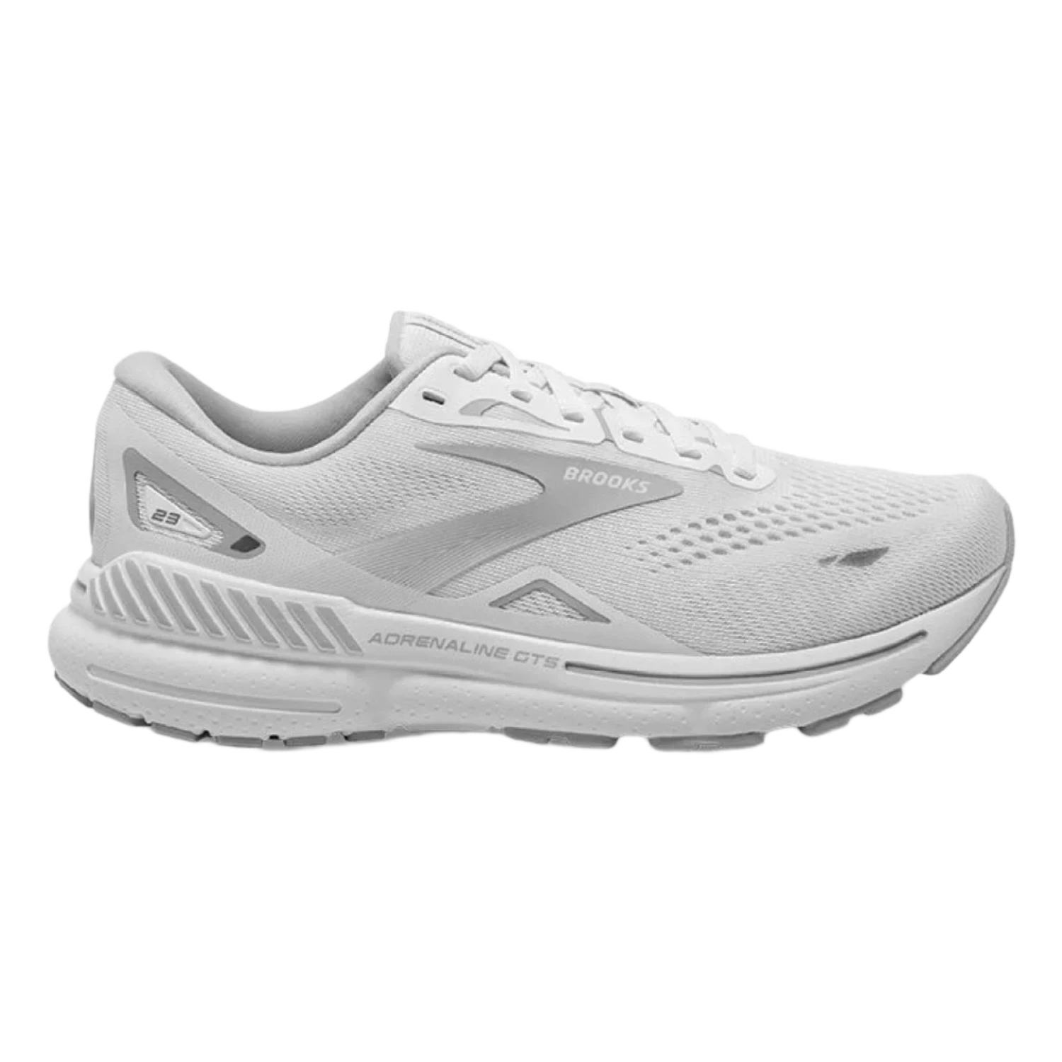 Brooks Running 05. WOMENS FOOTWEAR - WOMENS SHOES - WOMENS SHOES RUNNING Women's Adrenaline GTS 23 WHITE|OYSTER|SILVER