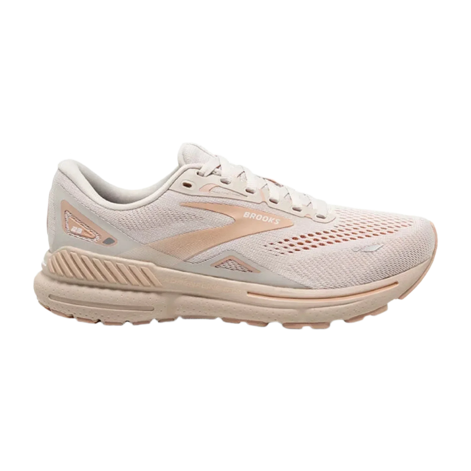 Brooks Running 05. WOMENS FOOTWEAR - WOMENS SHOES - WOMENS SHOES RUNNING Women's Adrenaline GTS 23 CRYSTAL GREY|VILLA|WHITE