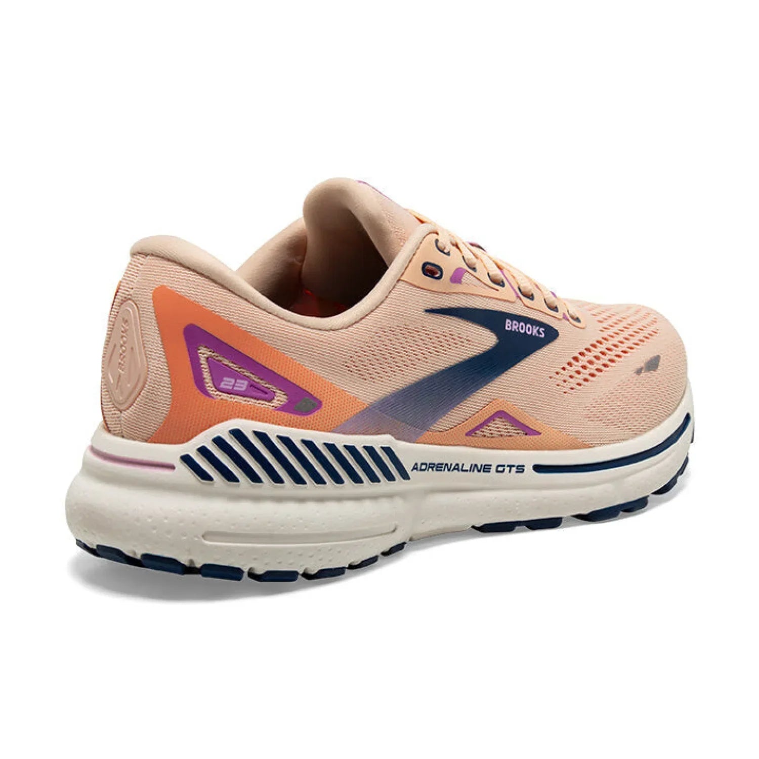 Brooks Running WOMENS FOOTWEAR - WOMENS SHOES - WOMENS SHOES RUNNING Women's Adrenaline GTS 23 APRICOT|ESTATE BLUE|ORCHID