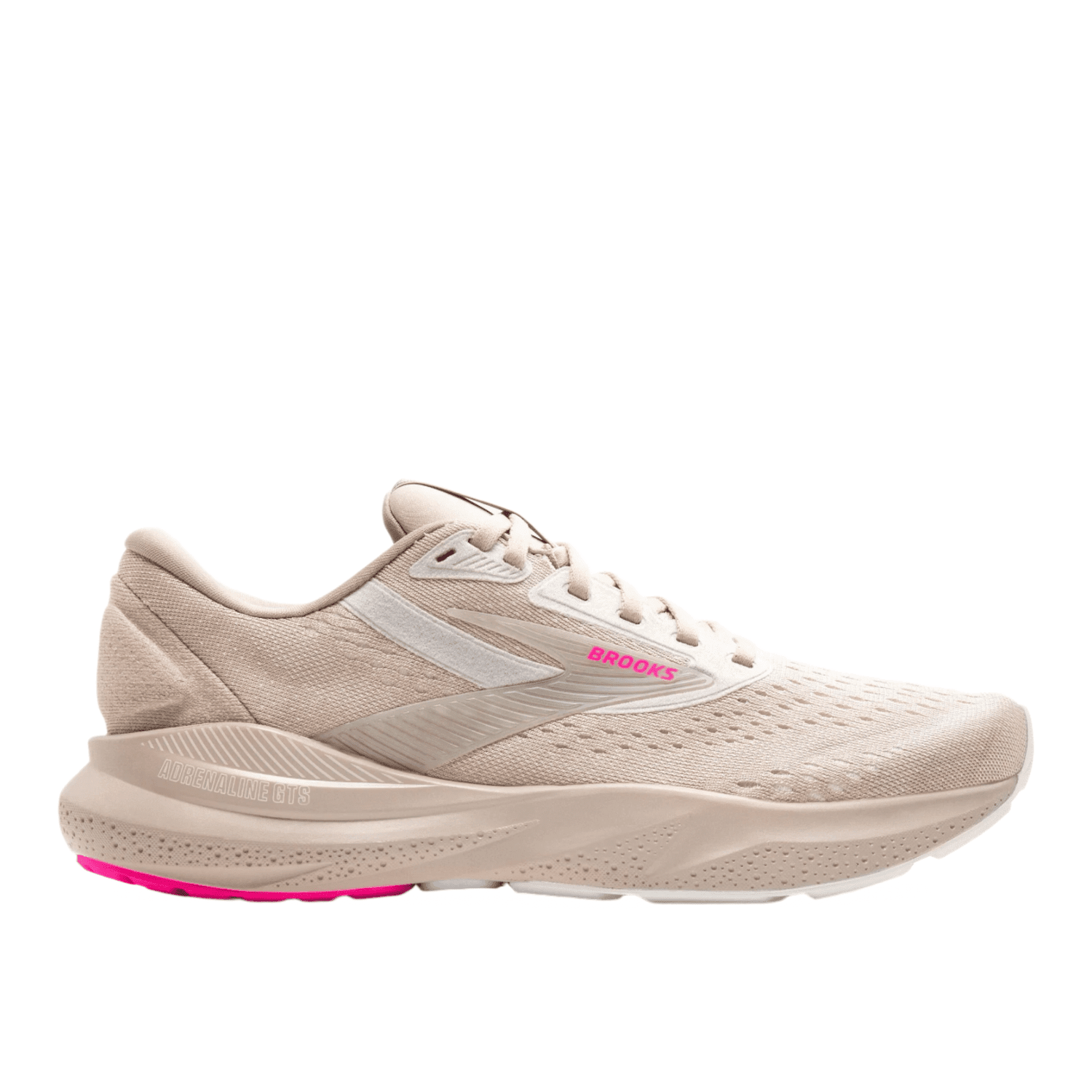 Brooks Running 05. WOMENS FOOTWEAR - WOMENS SHOES - WOMENS SHOES RUNNING Women's Adrenaline GTS 24 CHATEAU GREY|COCONUT|PINK