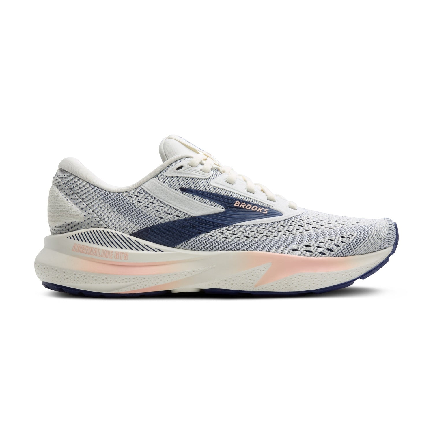 Brooks Running 05. WOMENS FOOTWEAR - WOMENS SHOES - WOMENS SHOES RUNNING Women's Adrenaline GTS 24 GREY|BLUE RIBBON|PEACH