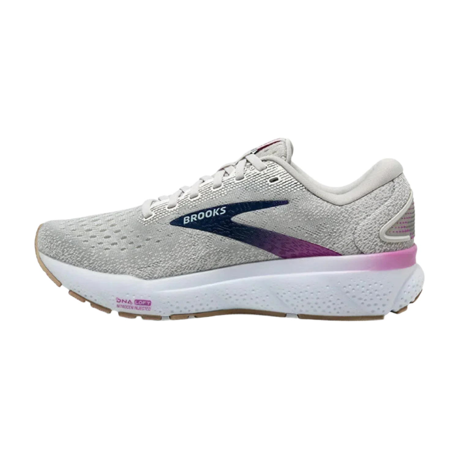 Brooks Running 05. WOMENS FOOTWEAR - WOMENS SHOES - WOMENS SHOES RUNNING Women's Ghost 16 WHITE|GREY|ESTATE BLUE