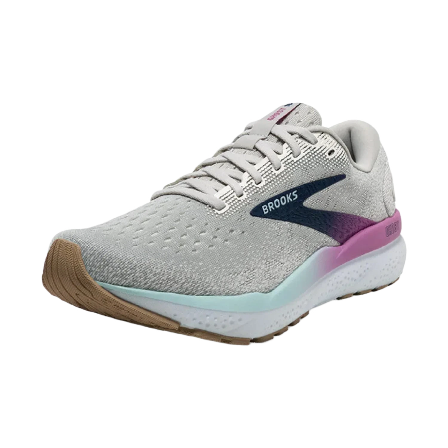 Brooks Running 05. WOMENS FOOTWEAR - WOMENS SHOES - WOMENS SHOES RUNNING Women's Ghost 16 WHITE|GREY|ESTATE BLUE