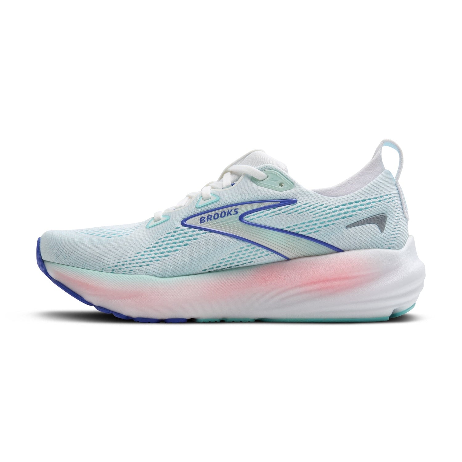 Brooks Running 05. WOMENS FOOTWEAR - WOMENS SHOES - WOMENS SHOES RUNNING Women's Glycerin 22 WHITE|LIMPET SHELL|AMPARO BLUE