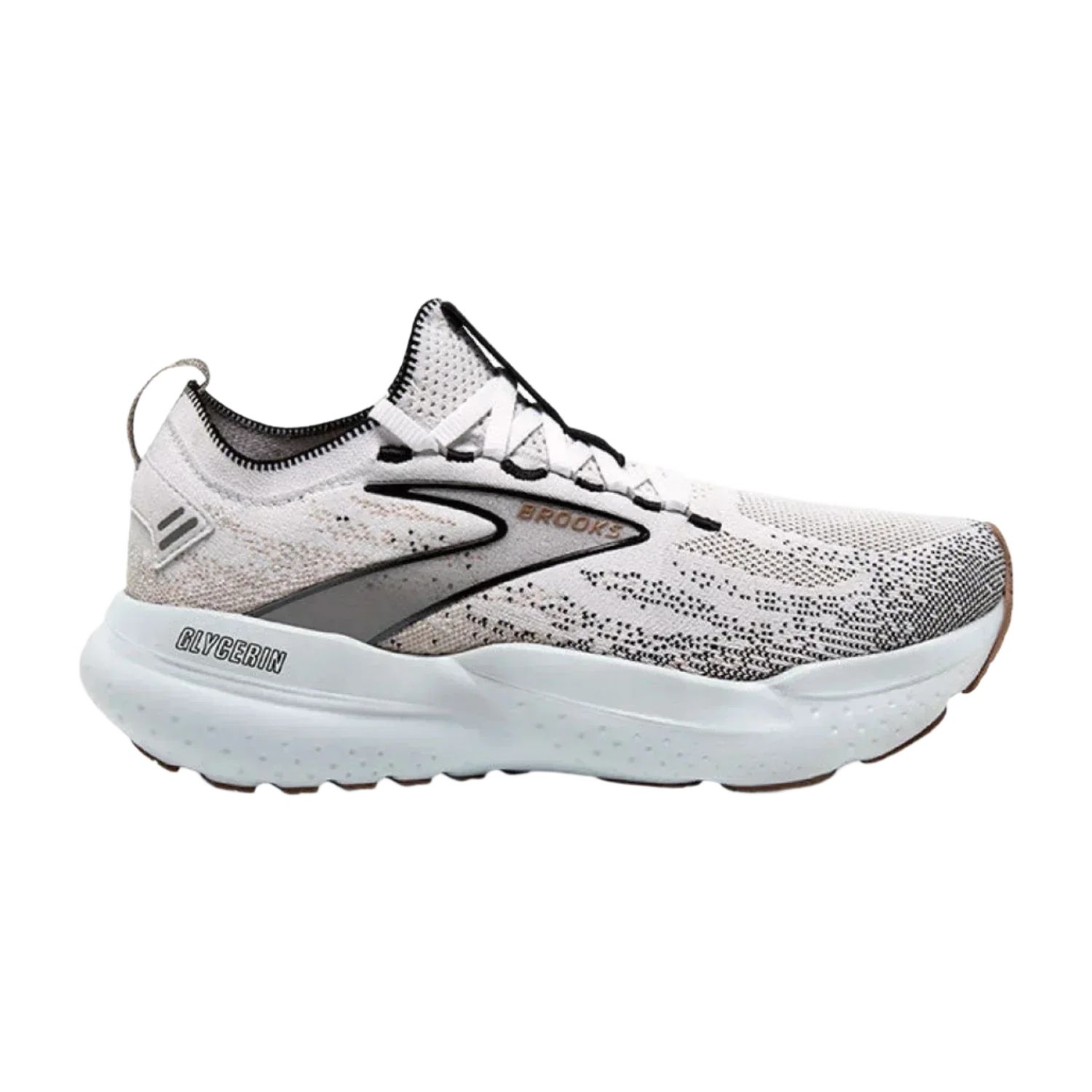 Brooks Running 05. WOMENS FOOTWEAR - WOMENS SHOES - WOMENS SHOES RUNNING Women's Glycerin Stealthfit 21 WHITE|GREY|BLACK