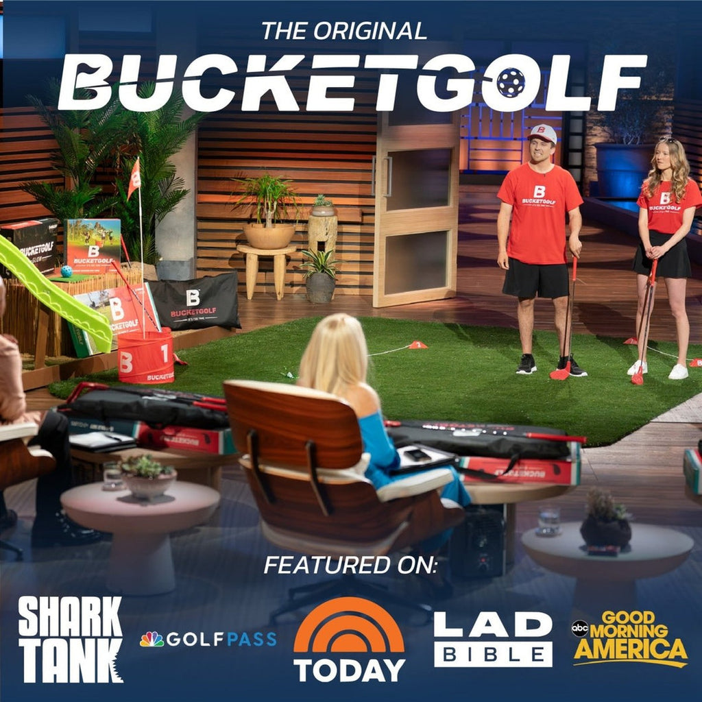 BucketGolf 6 Hole Bundle + 2 RH Clubs