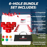 BucketGolf 10. GIFTS|ACCESSORIES - GIFT - GAMES BucketGolf 6 Hole Bundle + 2 RH Clubs