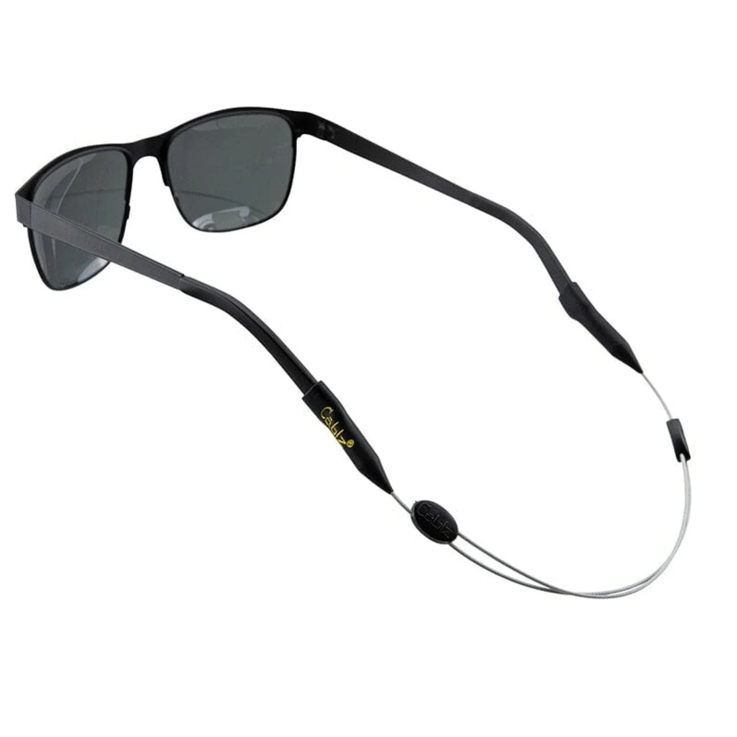 Cablz 07. EYEWEAR - SUNGLASS ACCESS - SUNGLASS ACCESS Cablz Zipz Adjustable CLEAR STAINLESS 14"