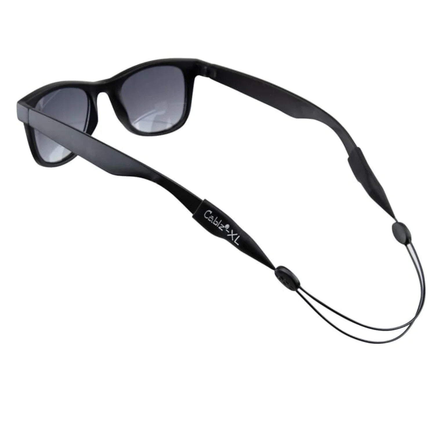 Cablz 07. EYEWEAR - SUNGLASS ACCESS - SUNGLASS ACCESS Cablz Zipz Adjustable XL BLACK 14"