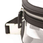 Belt Bag UGA Capri Designs - CLEAR|BLACK ACCENT