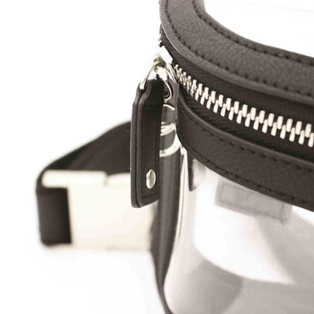 Belt Bag UGA Capri Designs - CLEAR|BLACK ACCENT