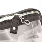 Belt Bag UGA Capri Designs - CLEAR|BLACK ACCENT