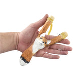 Hella Slingshots 10. GIFTS|ACCESSORIES - GIFT - GAMES Wooden Fox Slingshot + Felt Ammo