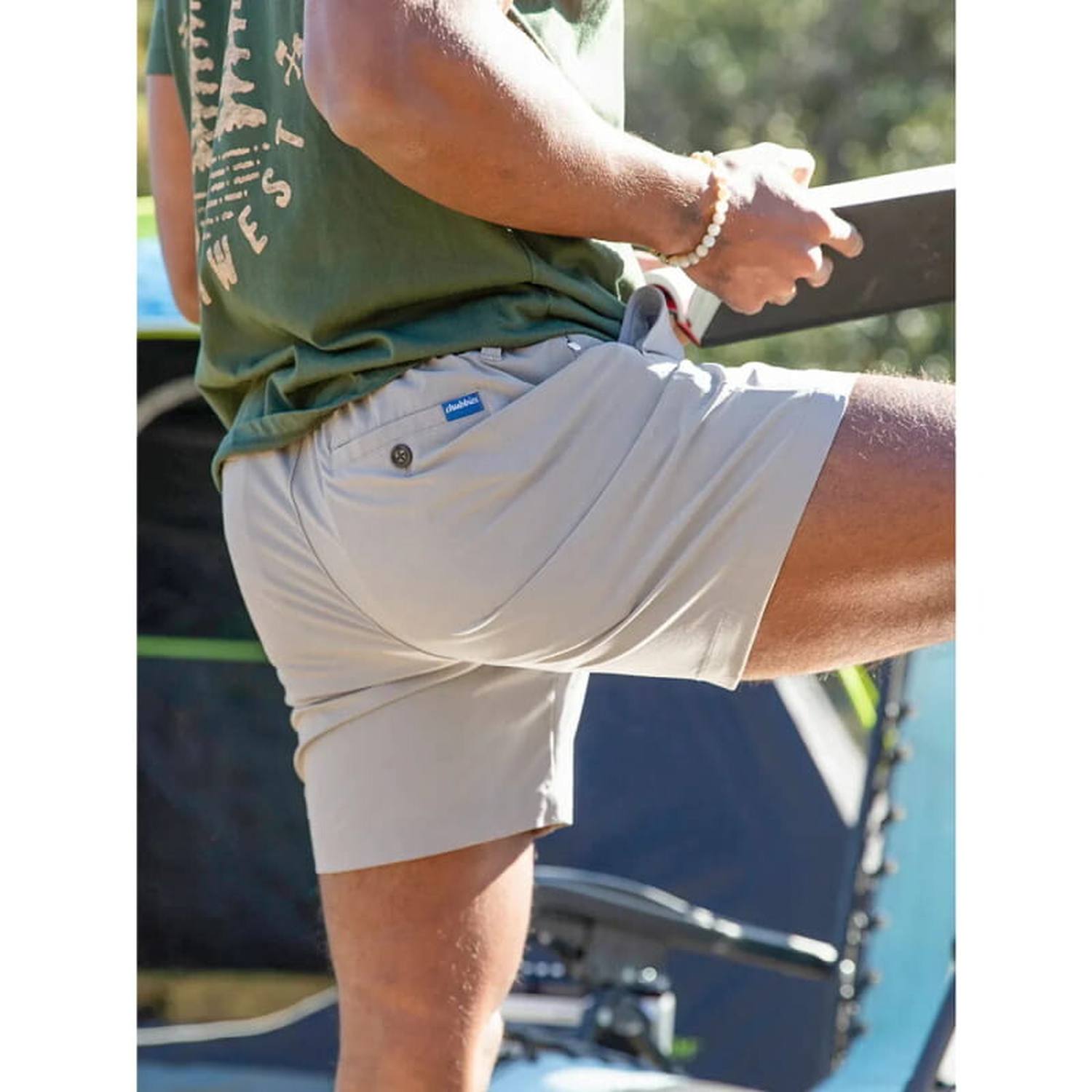 Chubbies 01. MENS APPAREL - MENS SHORTS - MENS SHORTS ACTIVE Men's Everywear Short - 6 in THE WORLD'S GRAYTEST