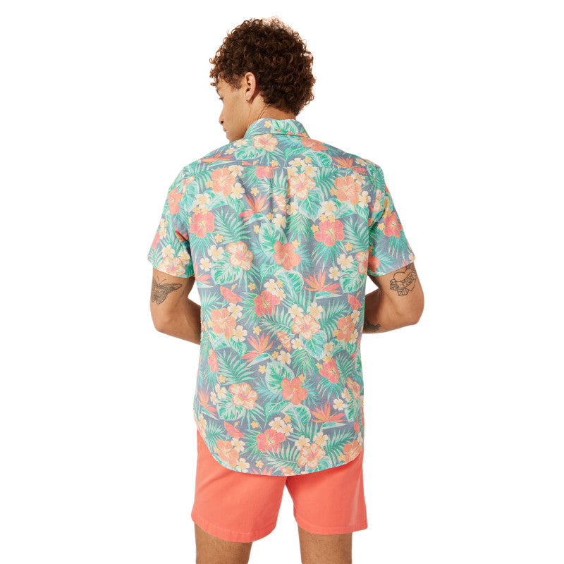 Chubbies 01. MENS APPAREL - MENS SS SHIRTS - MENS SS BUTTON UP Men's Friday Shirt THE LIFE IN PARADISE