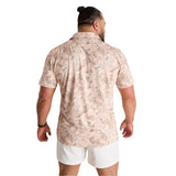 Chubbies 01. MENS APPAREL - MENS SS SHIRTS - MENS SS POLO Men's Performance Polo THE NEUTRAL NIGHT