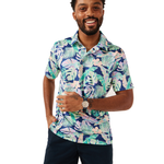 Chubbies 01. MENS APPAREL - MENS SS SHIRTS - MENS SS POLO Men's Performance Polo 2.0 THE NIGHT FAUNA