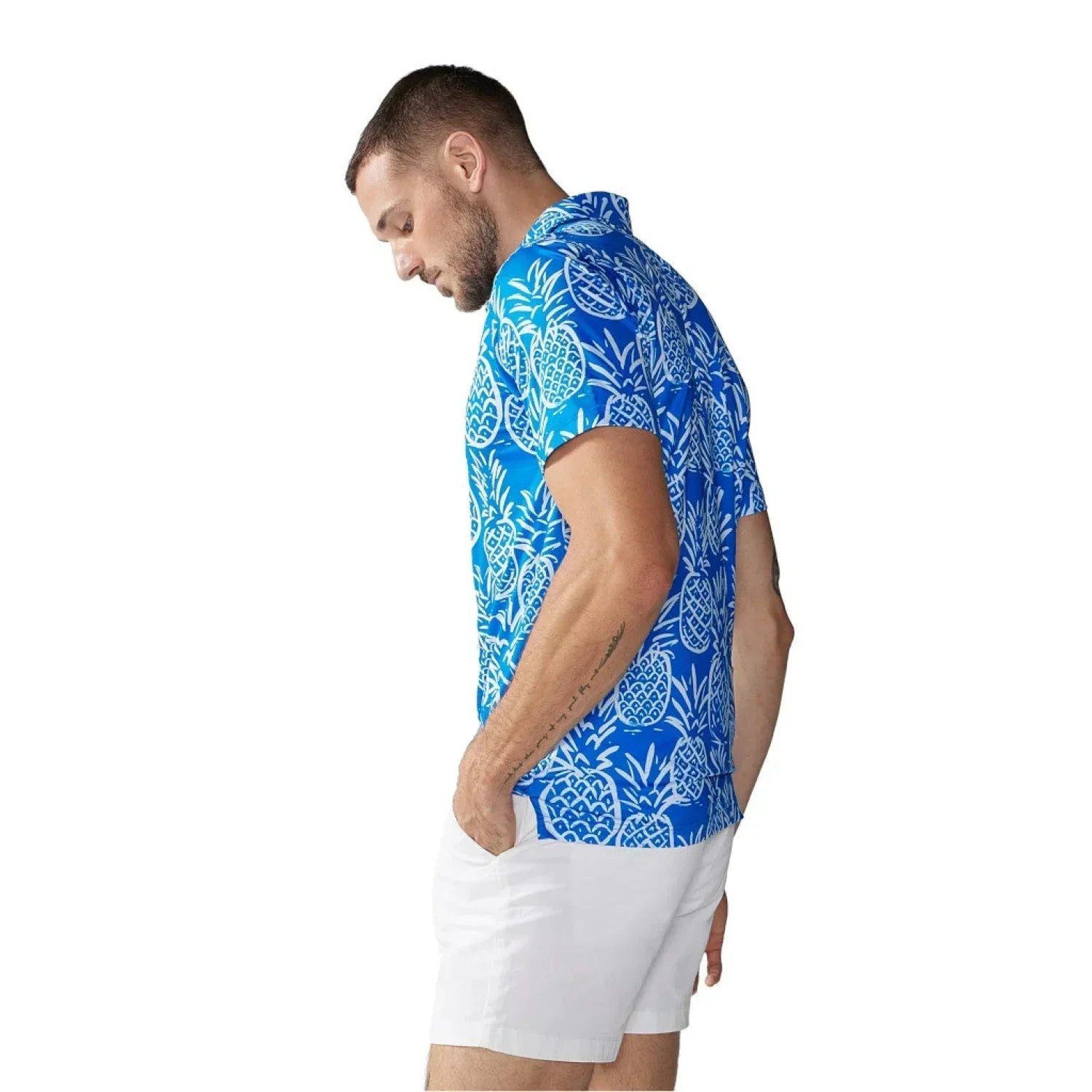 Chubbies 01. MENS APPAREL - MENS SS SHIRTS - MENS SS POLO Men's Performance Polo 2.0 THE THIGH NAPPLE