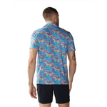 Chubbies 01. MENS APPAREL - MENS SS SHIRTS - MENS SS POLO Men's Performance Polo 2.0 THE TROPICAL BUNCH