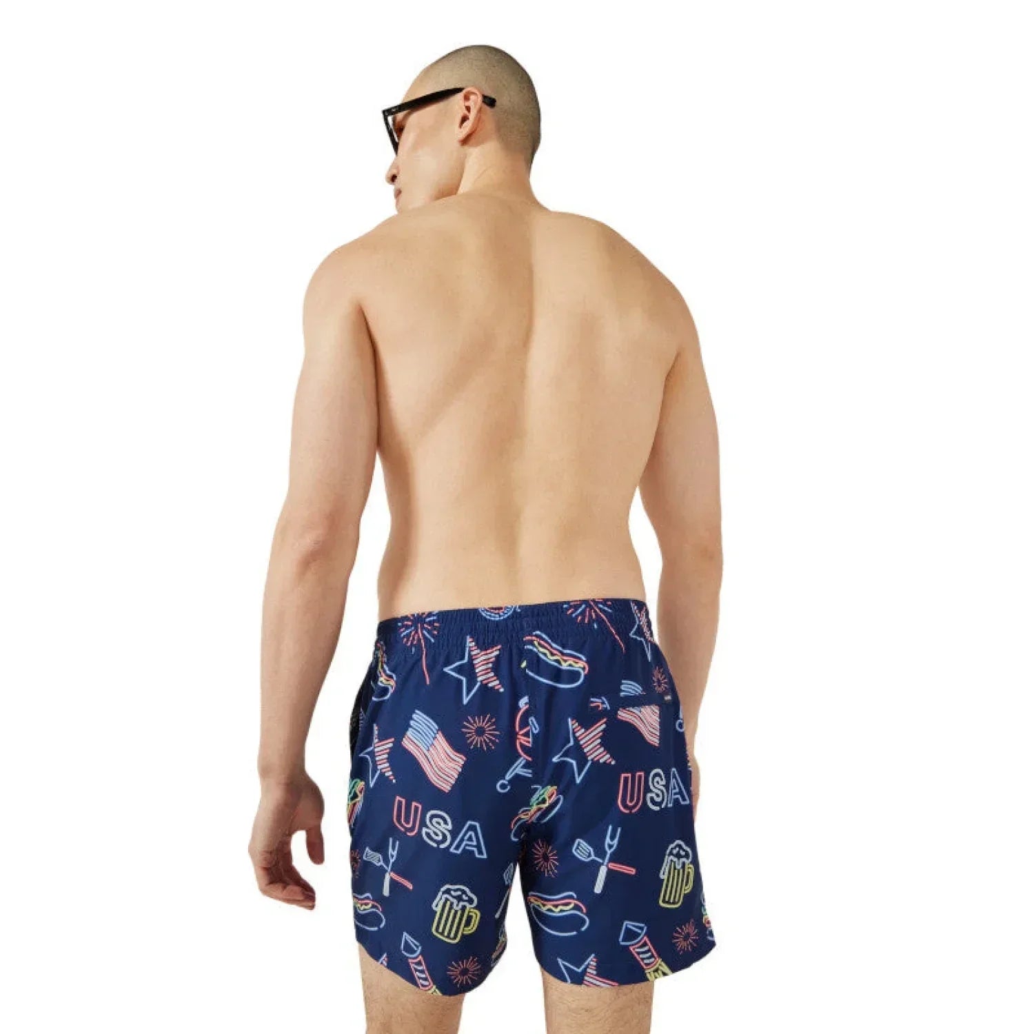 Chubbies 01. MENS APPAREL - MENS SHORTS - MENS SHORTS ACTIVE Men's The Classic Trunk - 5.5 in THE PATRIOTIC LIGHTS