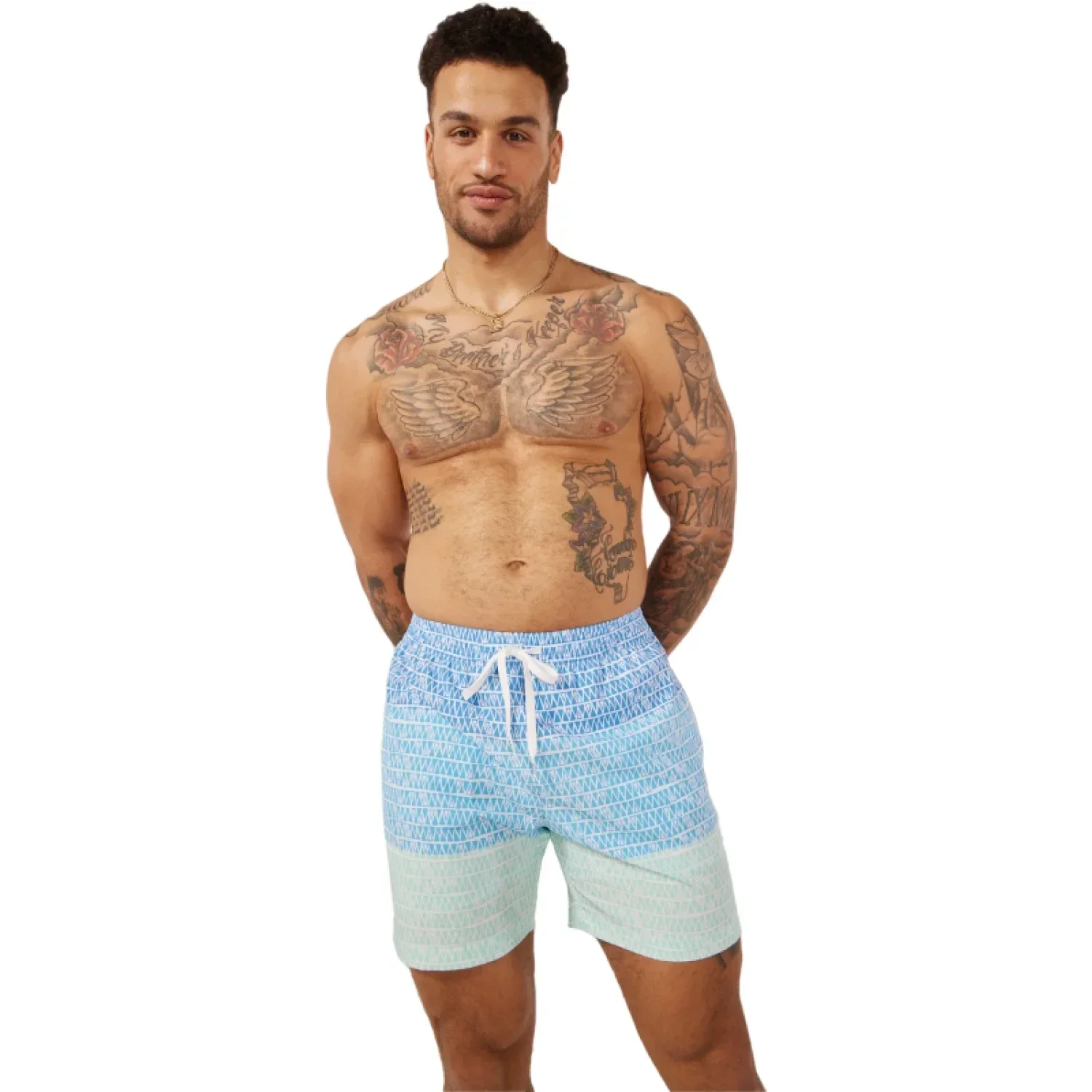 Chubbies 01. MENS APPAREL - MENS SHORTS - MENS SHORTS ACTIVE Men's The Classic Trunk - 5.5 in THE OCEAN TRIFECTAS