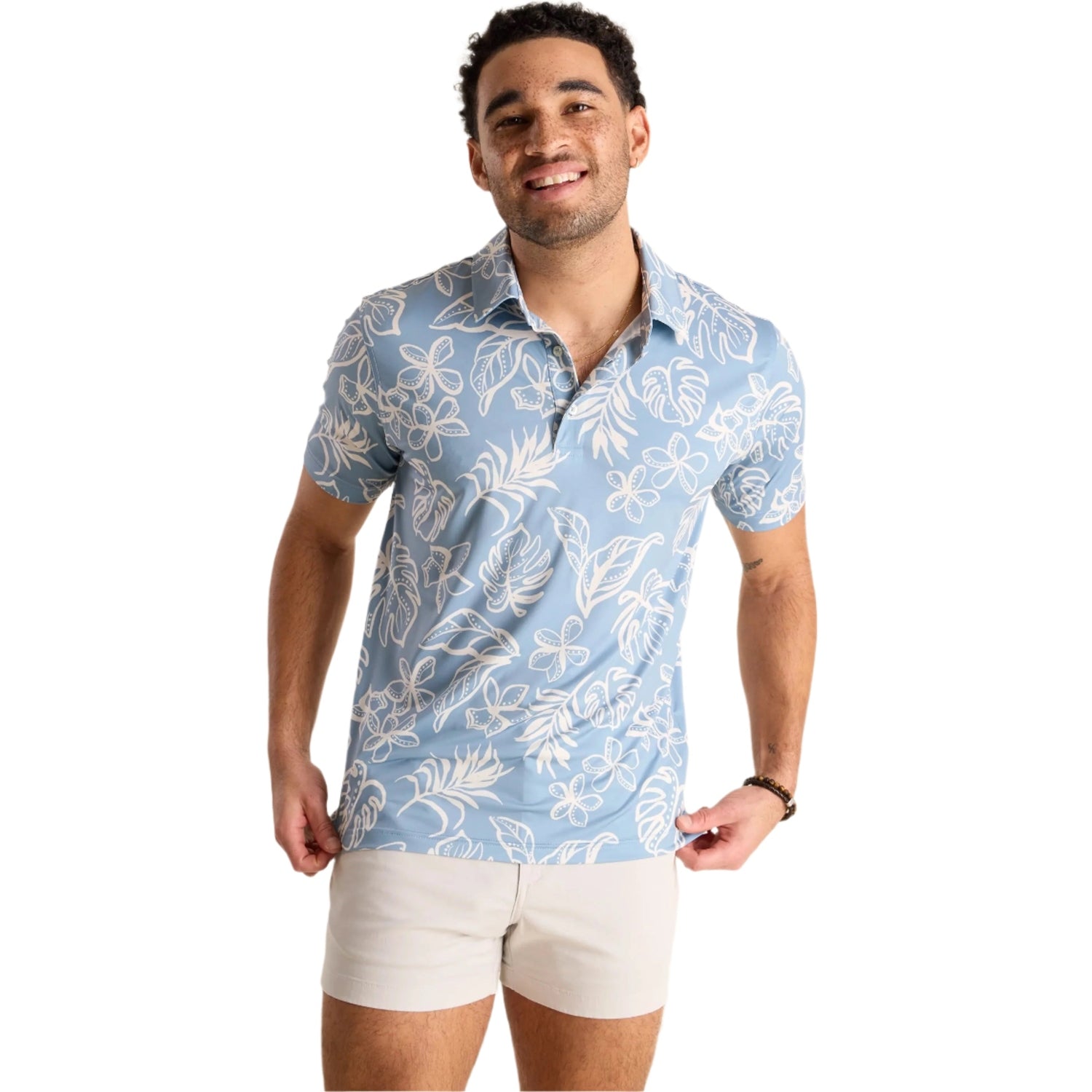 Chubbies 01. MENS APPAREL - MENS SS SHIRTS - MENS SS POLO Performance Polo THE BETTER BELEAF IT